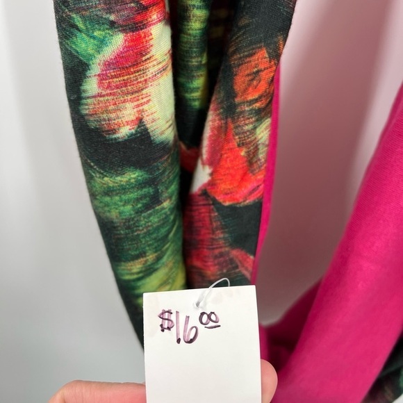 Lashes & Leggings Boutique Floral Scarf/Collar NEW - Picture 3 of 5